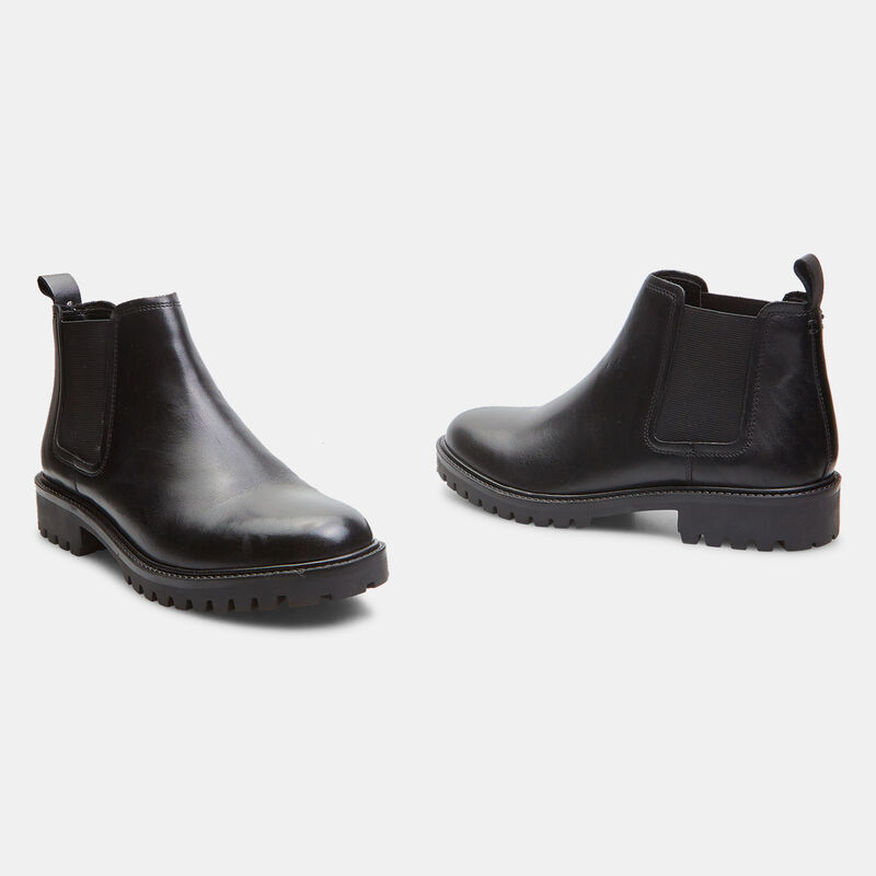 Chelsea boots van echt leer