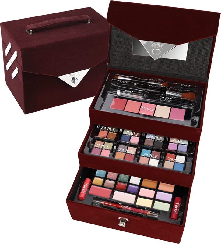 Estojo de Beleza ZMILE COSMETICS Velvety Dark Berry