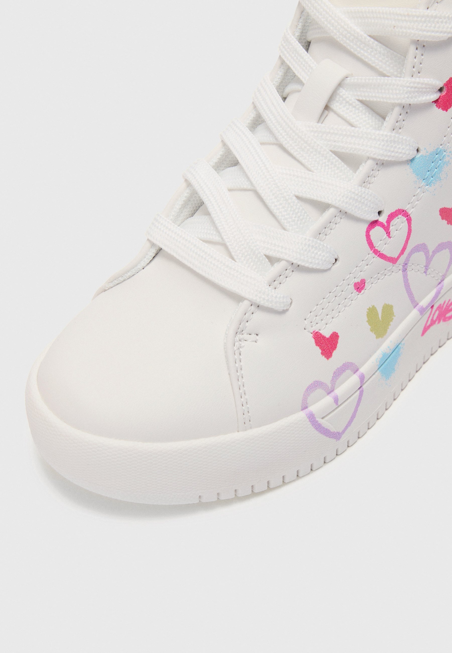 Friboo hoge sneakers - wit