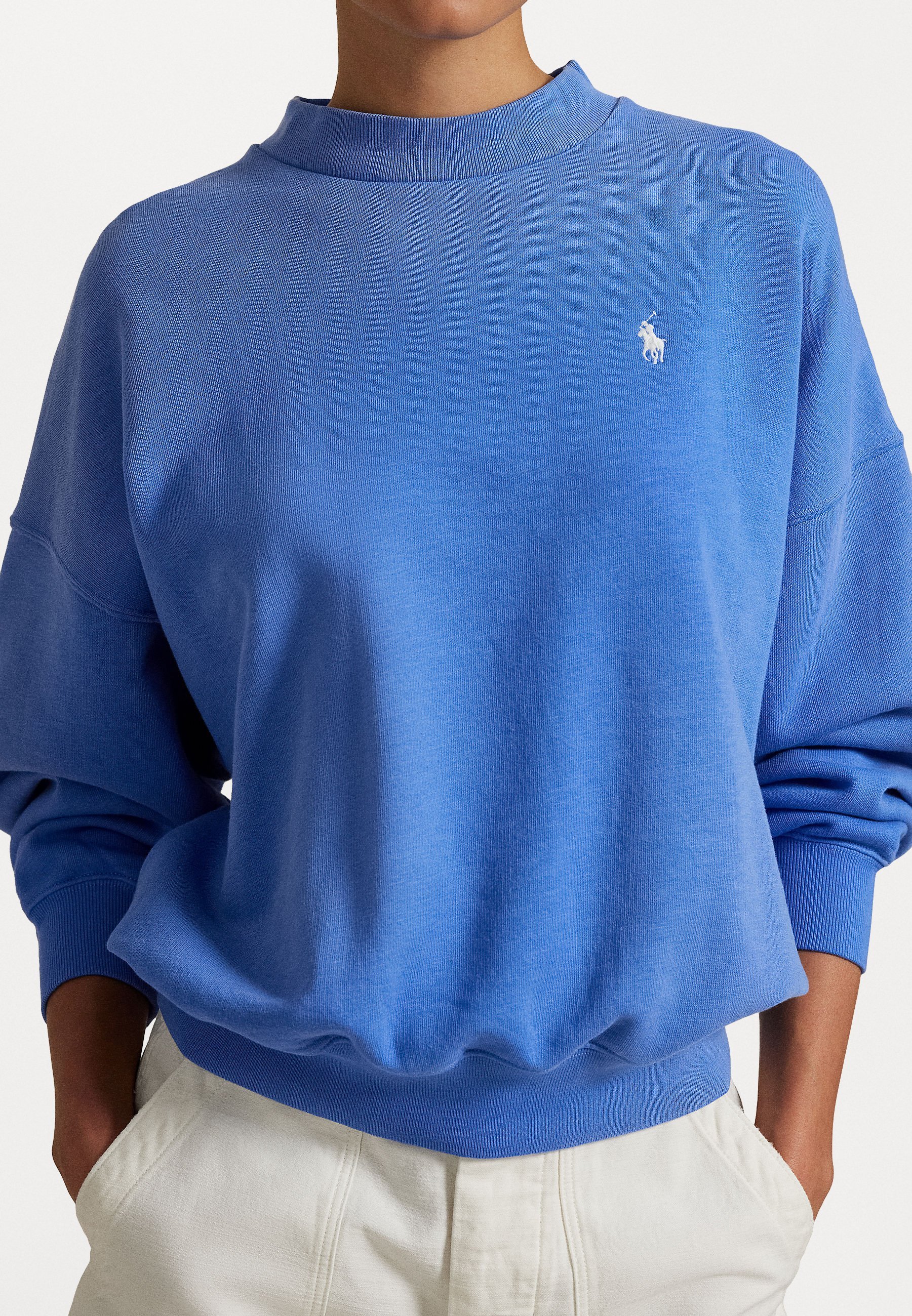 Felpa Polo Ralph Lauren Vintage in maglia di pile - Felpa - blu estivo