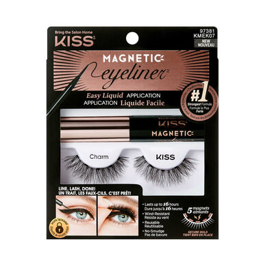 Kiss Kit Magneettinen eyeliner-riipus Irtoripset 1 kpl 1 kpl