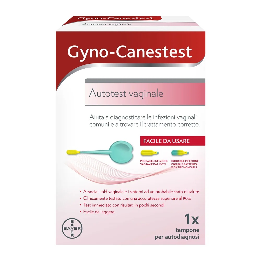 GYNOCANESTEN Hisopo vaginal Gyno-Canestest para el autodiagnóstico de infecciones vaginales