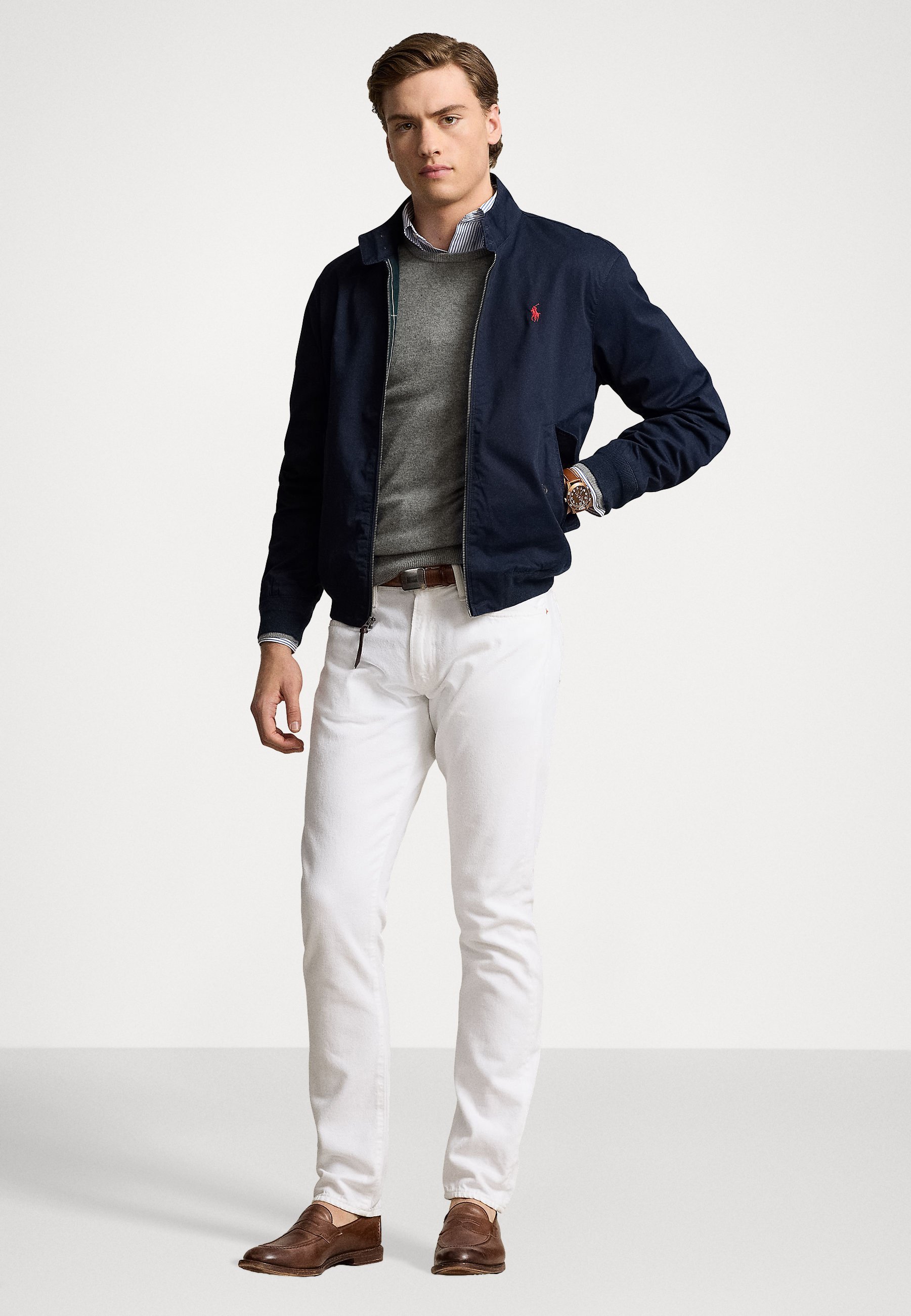Polo Ralph Lauren twilljack - bomberjack - marineblauwe collectie