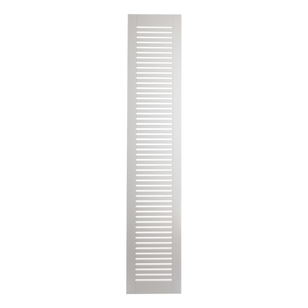 KOLM Drzwiczki ażurowe MDF lakier półmat Białe 194,2 x 24,6 cm PAX