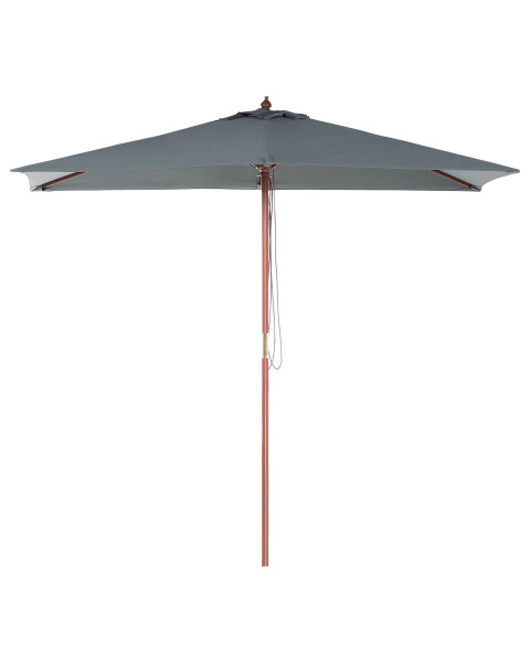 Parasol ogrodowy składany 194x144 szary