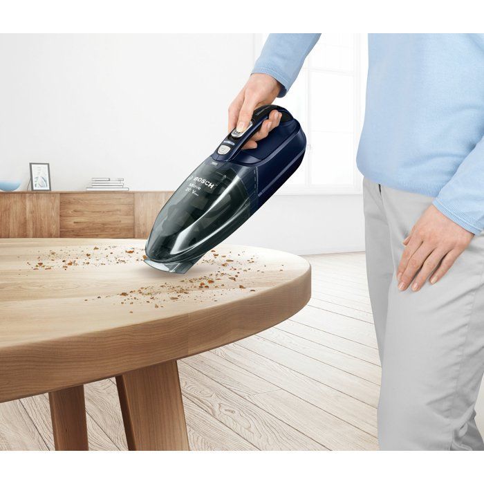 Aspirateur à main BOSCH BHN20L - 20V - Autonomie 45 min - Batterie Lithium-Ion - 2 vitesses - Bac de poussière 400 ml