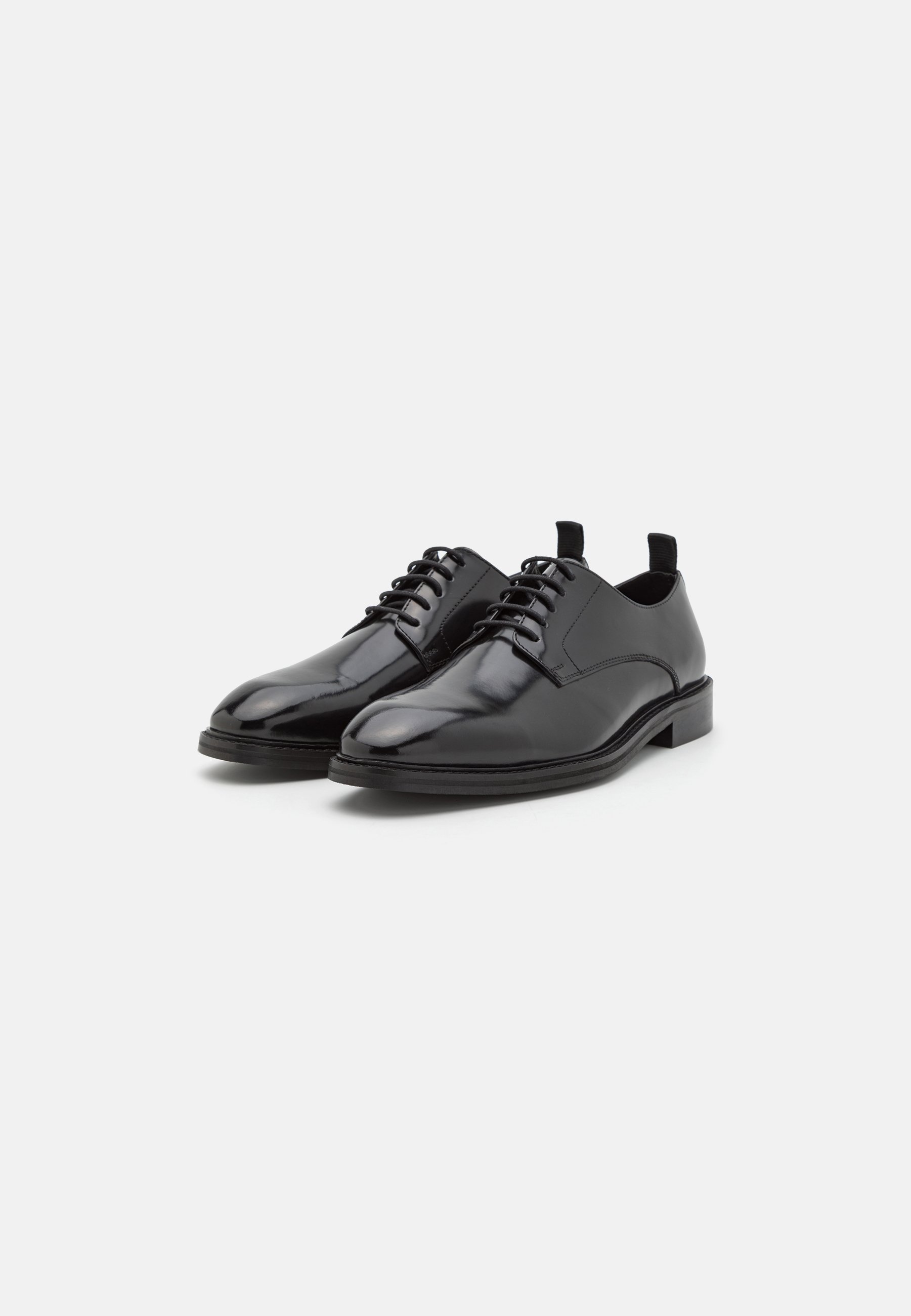 Zign LEATHER - Scarpe stringate - nere