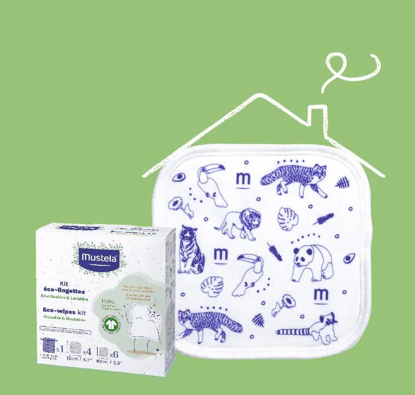 Mustela Eco Chusteczki Wielokrotnego Użytku