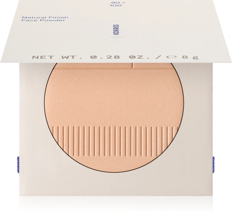 Kompaktni puder Korres Natural Finish za večerno vlaženje