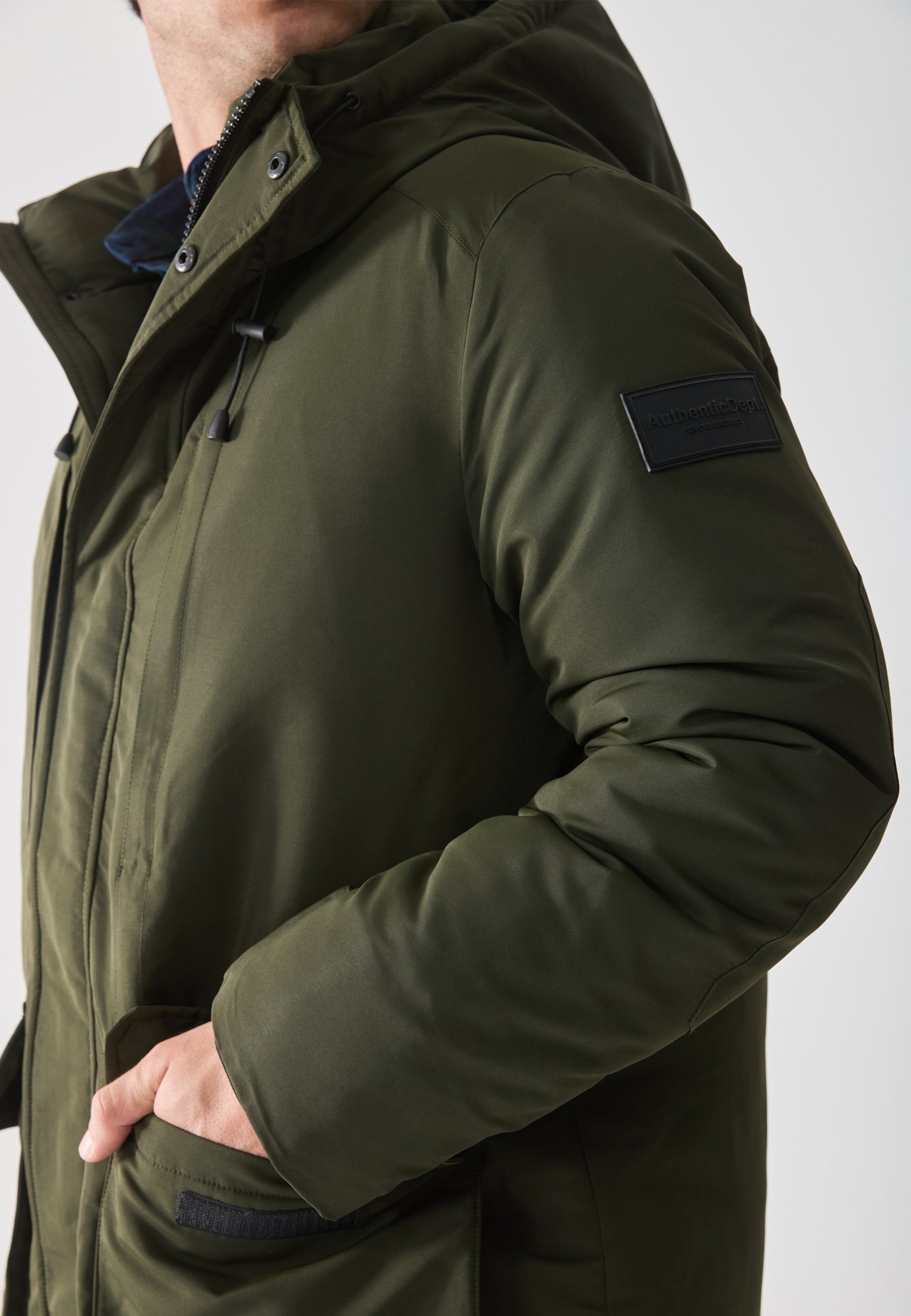 Parka Pier One - khaki