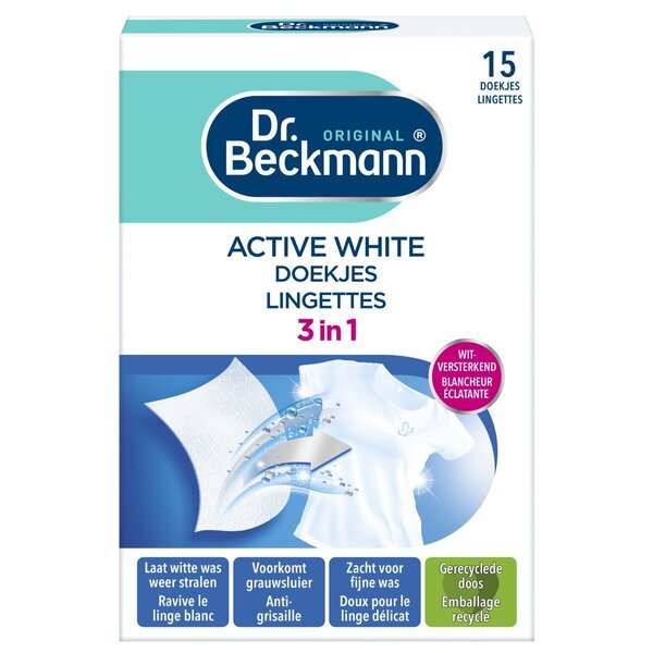 Dr. Beckmann Active White salvetes<br>15 gab.
