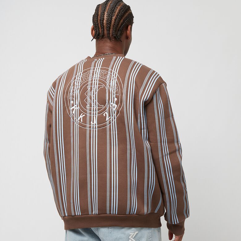 Small Signature Striped Crew