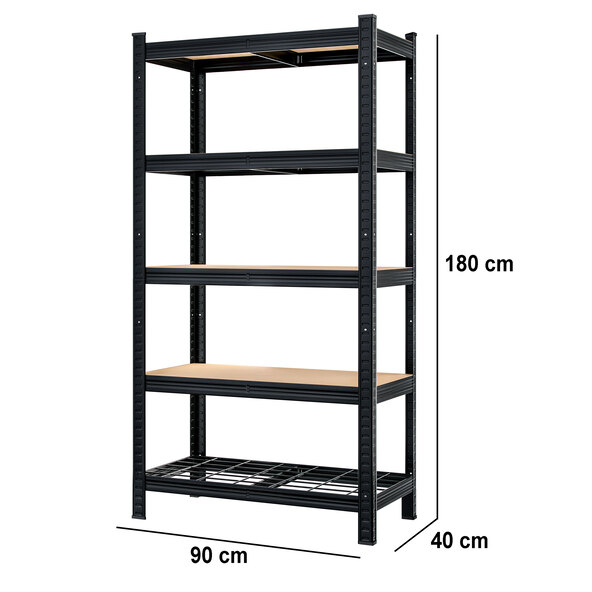 Schwerlastregal Premium MZLG41, schwarz