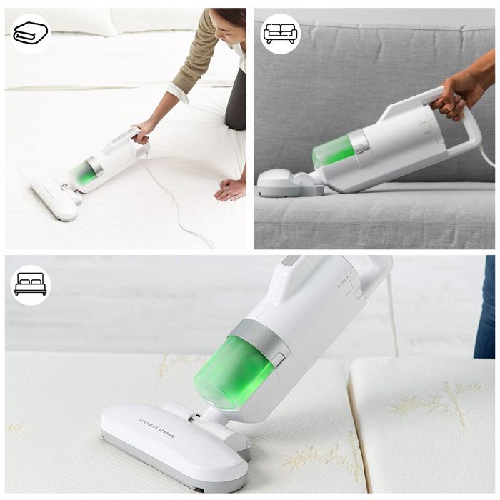 Aspirateur anti-acariens Iris Ohyama Quilt Cleaner IC-FAC2 pour matelas, oreillers, canapé, tapis