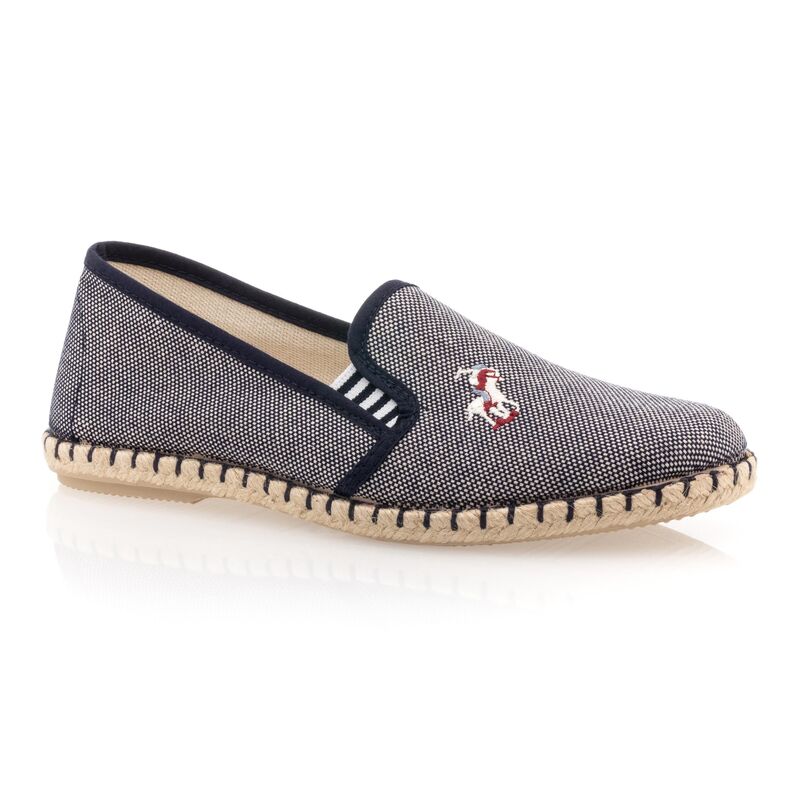 Miesten espadrillit köysipohjalla - sininen