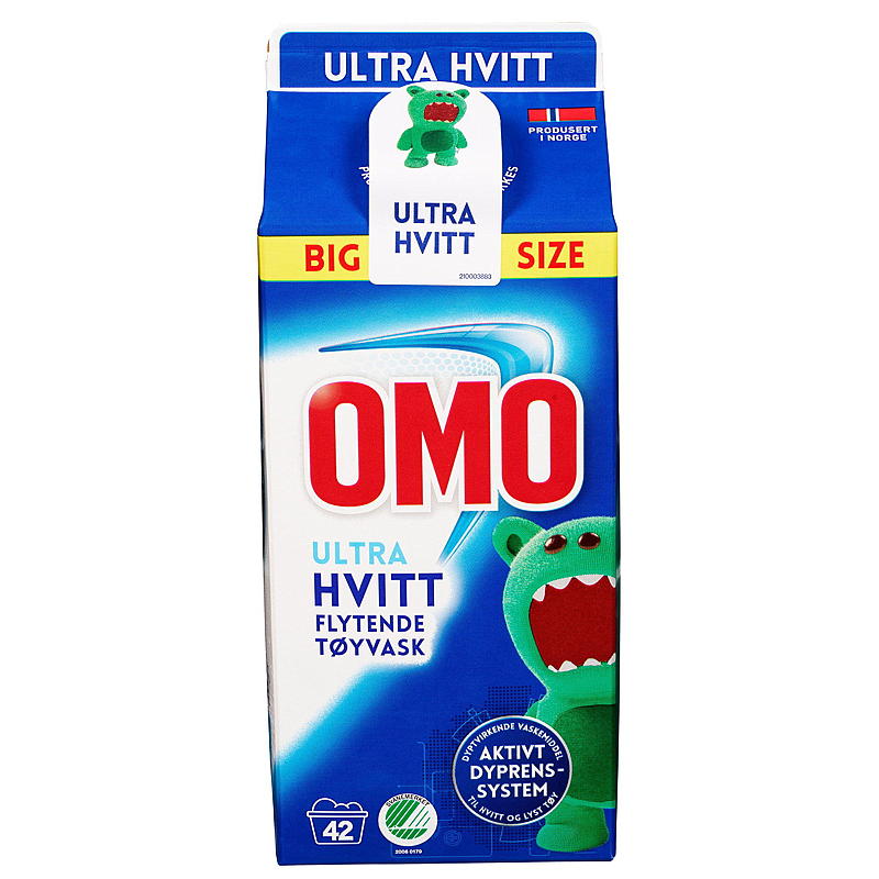 Omo Omo Ultra White 1,5 l karton