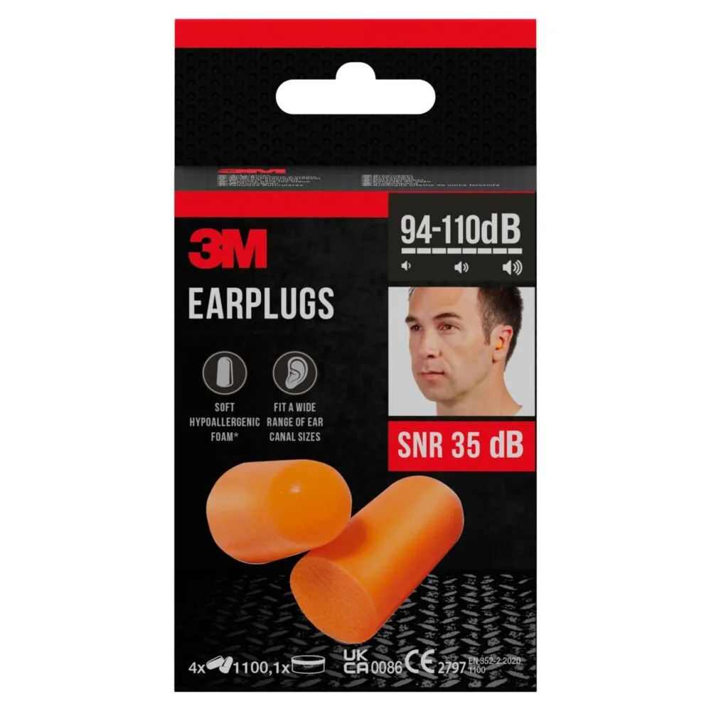 3M, Zatyczki do uszu piankowe stopery