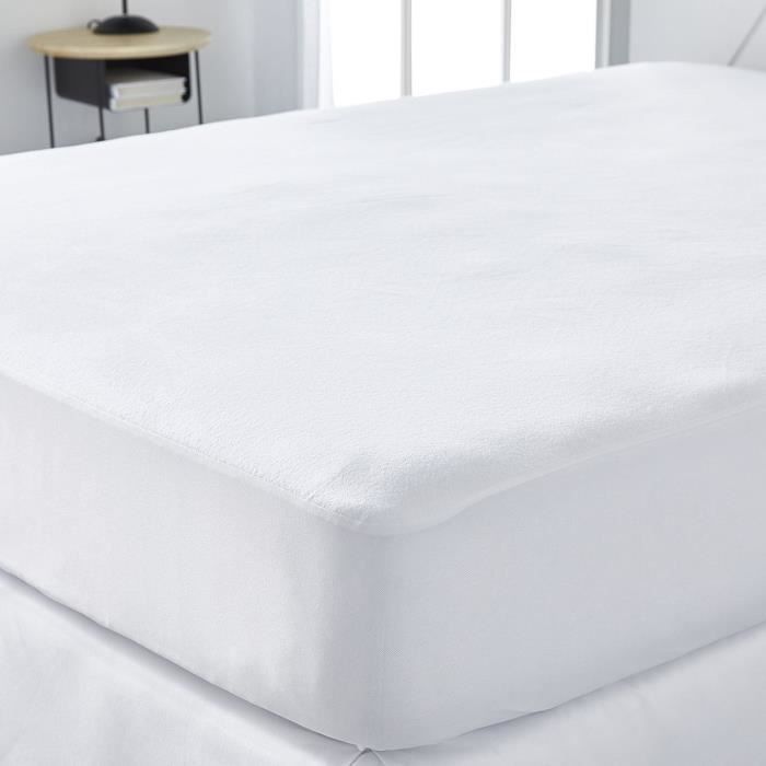Protector de colchón impermeable - HOY - Esencial - Para cama doble - 160 x 200 cm - Antiácaros