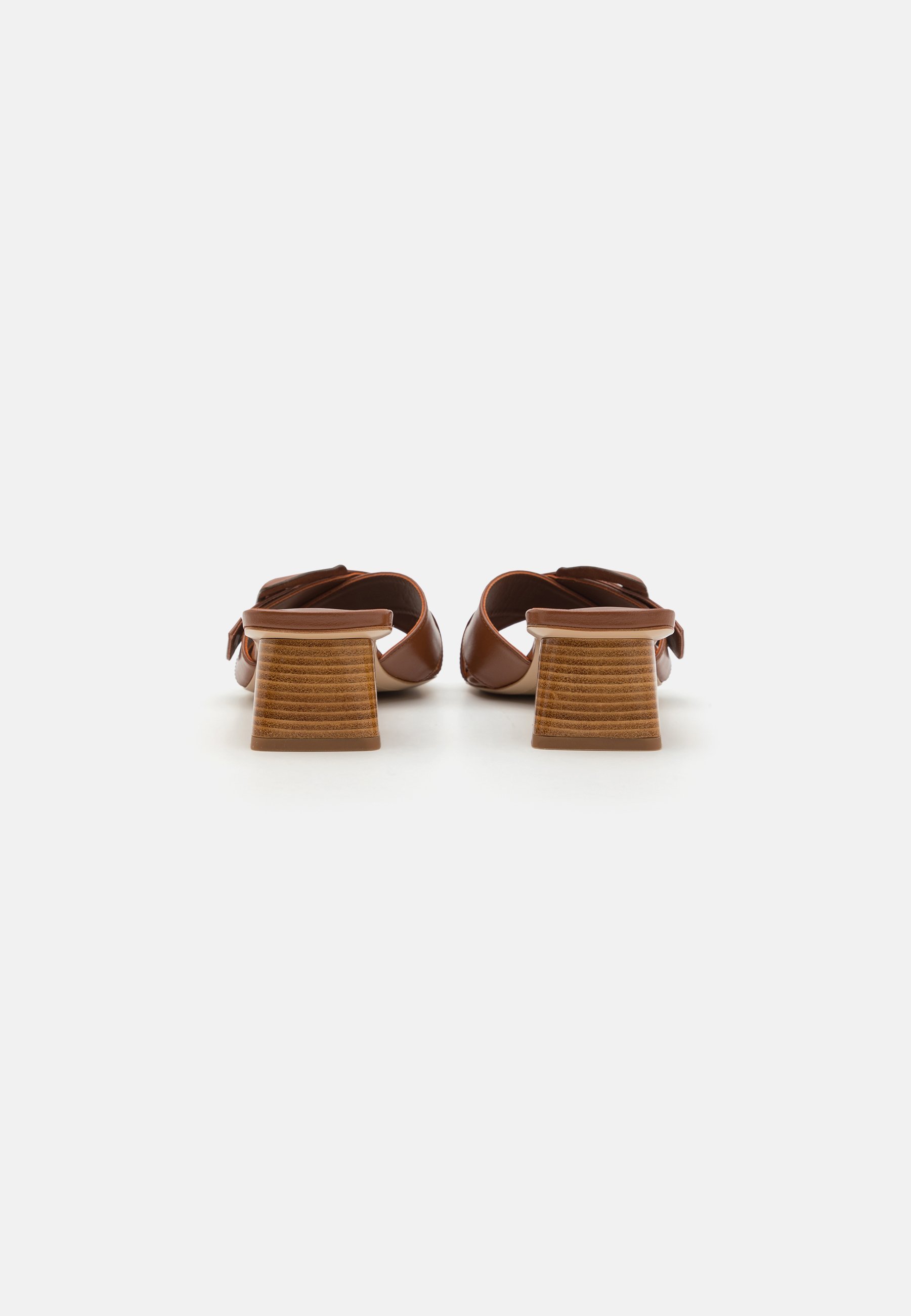 Sophia Webster BLAIR LOW MULE - Muiltjes met hak - caramello