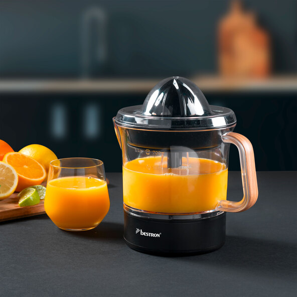 Citrus juicer, 0.7 l, black