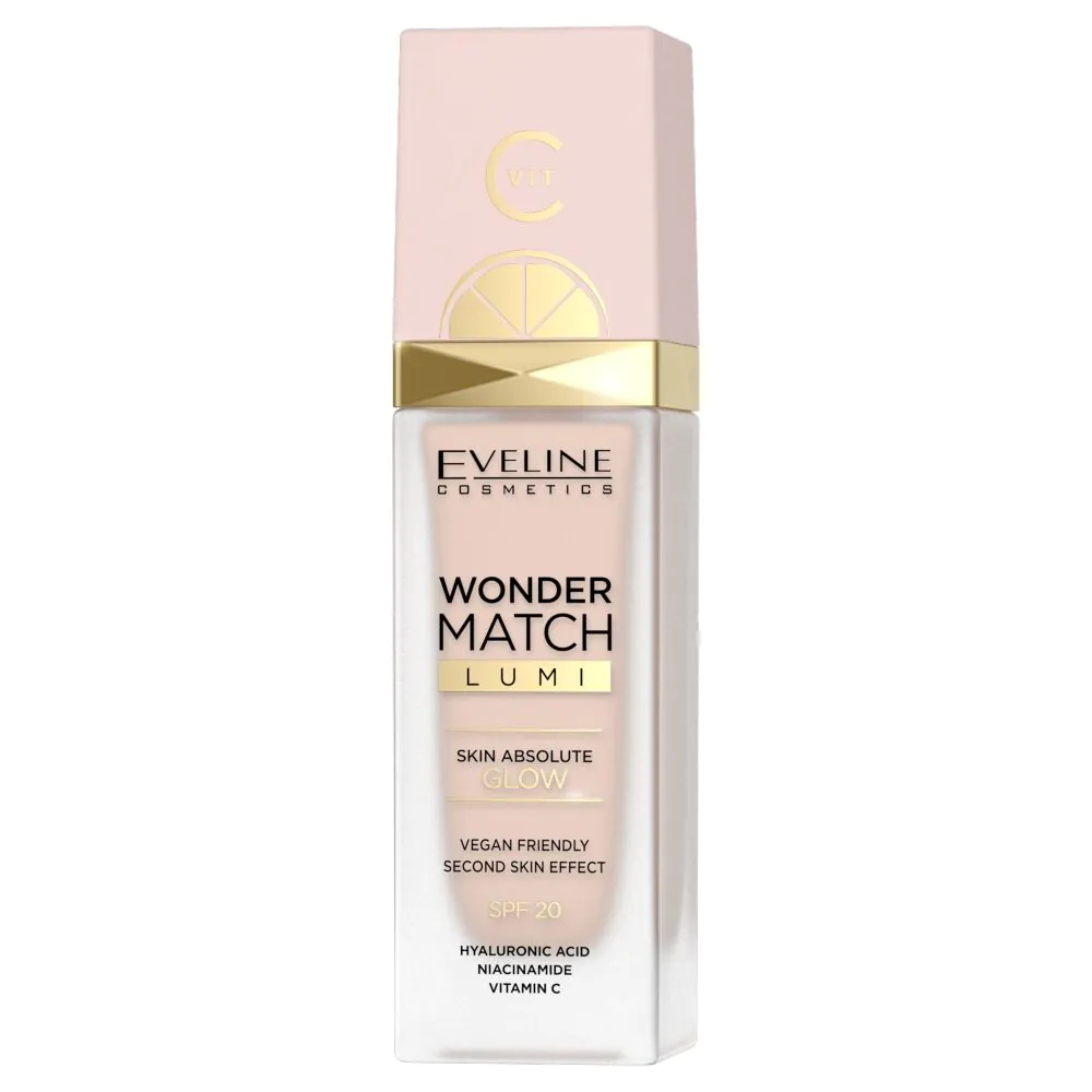 Eveline Wonder Match Lumi Podkład rozświetlający SPF20 05 Light Neutral