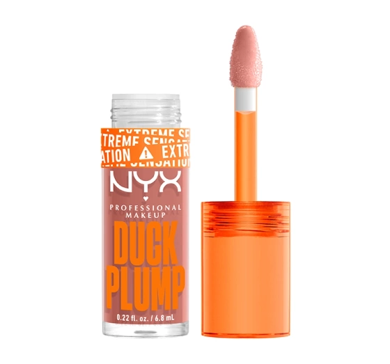 NYX Professional Makeup Duck Plump powiększający błyszczyk do ust 02 Bangin' Bare 6,8 ml