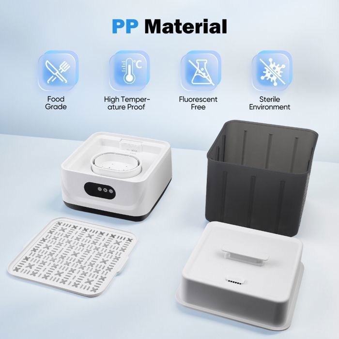 Stérilisateur de biberons avec séchage 360° et conservation 24h, écran LCD intelligent, capacité pour 9 biberons simultanément