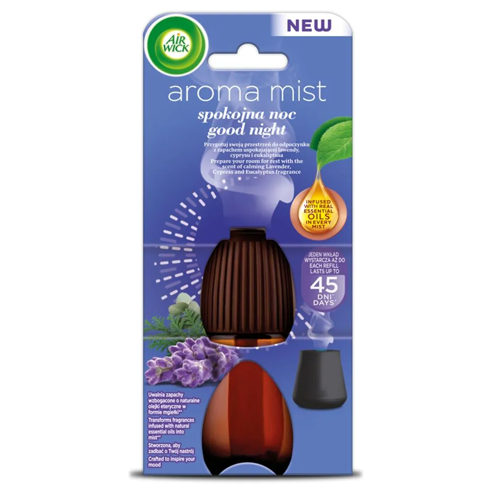 Air Wick Spokojna Noc - Aromatyczna Mgiełka (Good Night) Wkład 20 ml