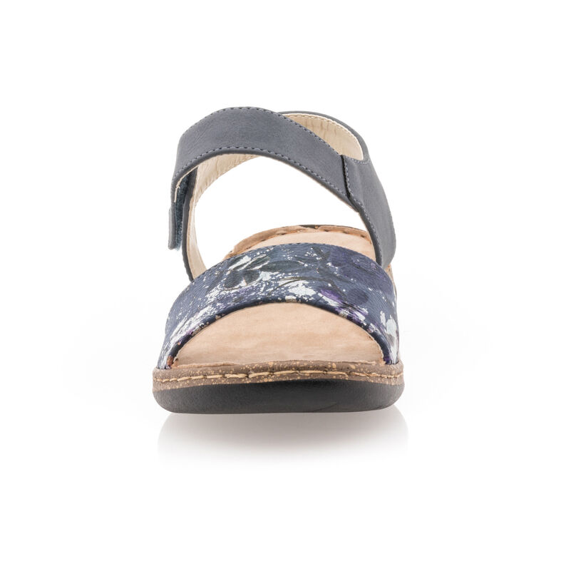 Sandali blu da donna / Scarpe aperte in punta