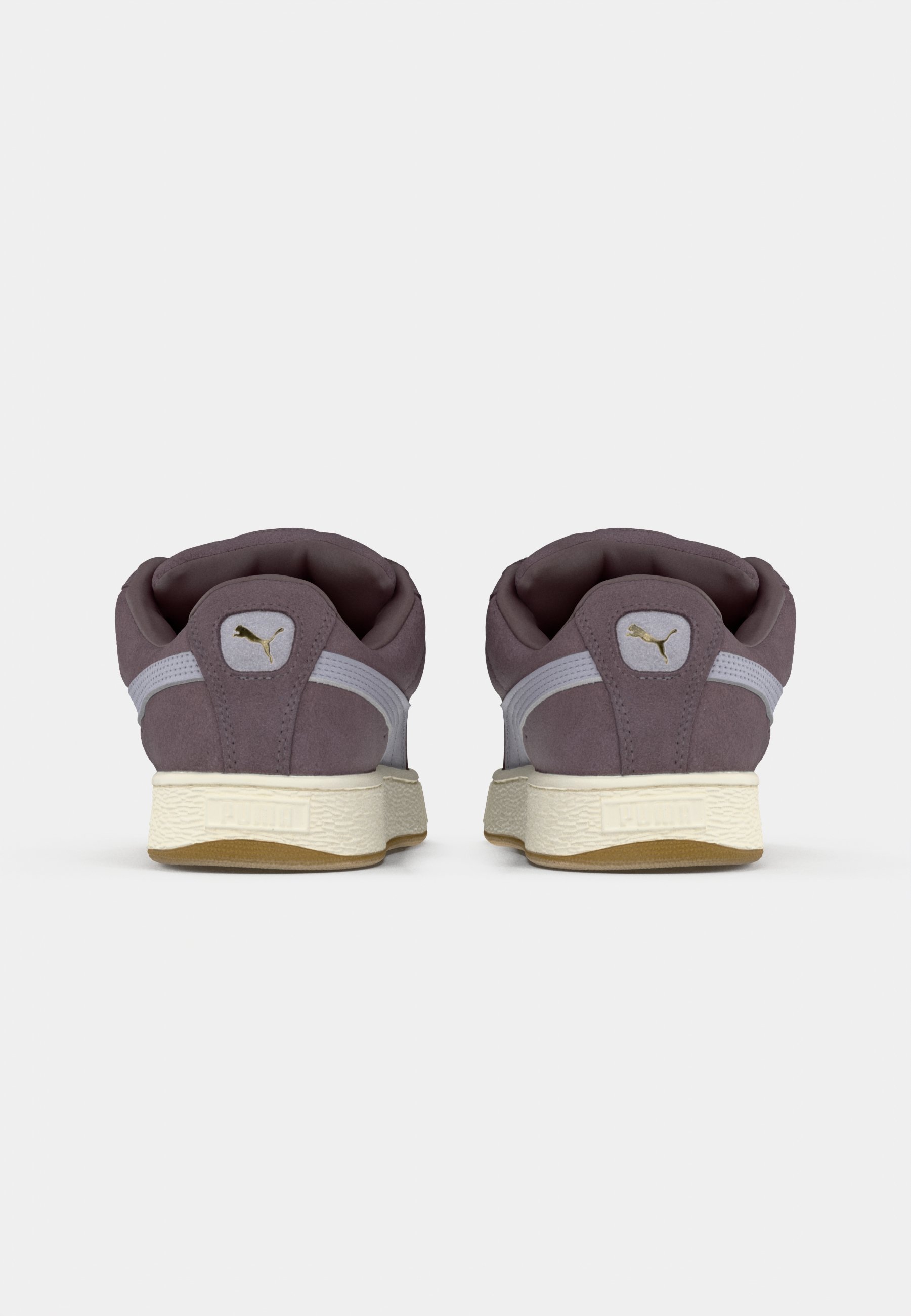 Puma UNISEX - Scarpe da skate - uva passa/bianco caldo