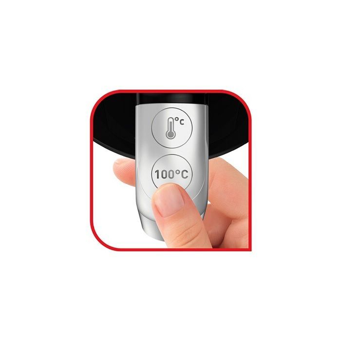 TEFAL KO854830 Bouilloire électrique 1 L, Intérieur acier inoxydable, 5 réglages de température, Maintien au chaud 30 min