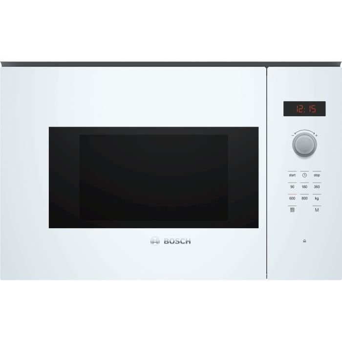 Forno a microonde da incasso - BOSCH SER4 - BFL523MW1F - Bianco - 59,4 x 31,7 x 38,2 cm