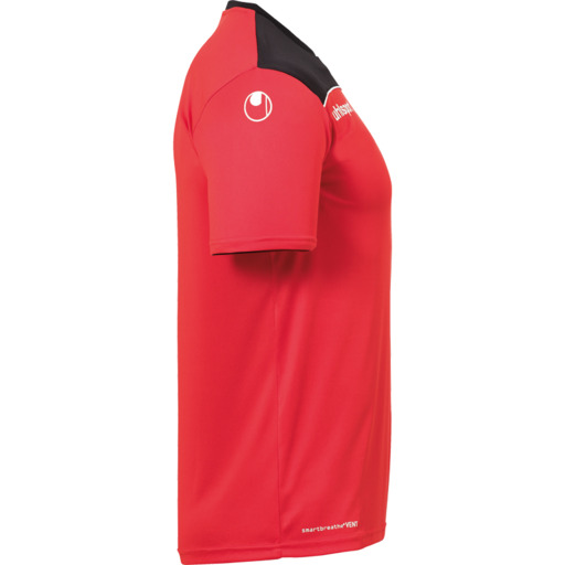 Offense 23 Poly Shirt Rojo/negro/blanco Uhlsport