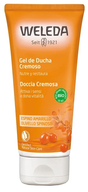WELEDA Weleda kremni gel za prhanje z rakitovcem 200 ml