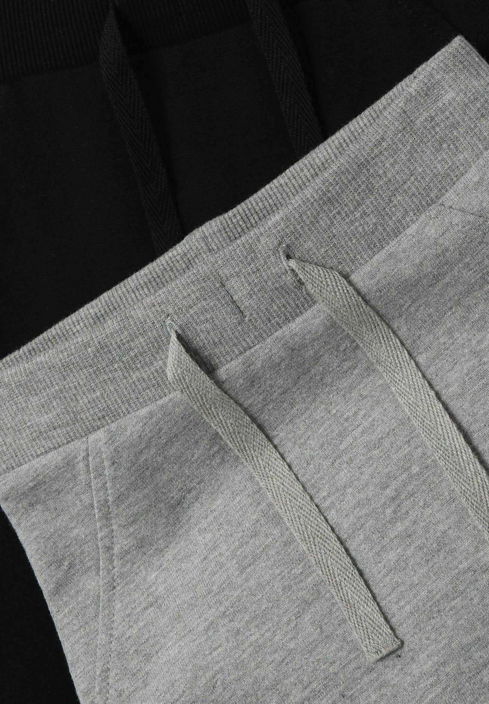 TWO SOON 2ER-PACK ANGERAUTE - Broek - zwart