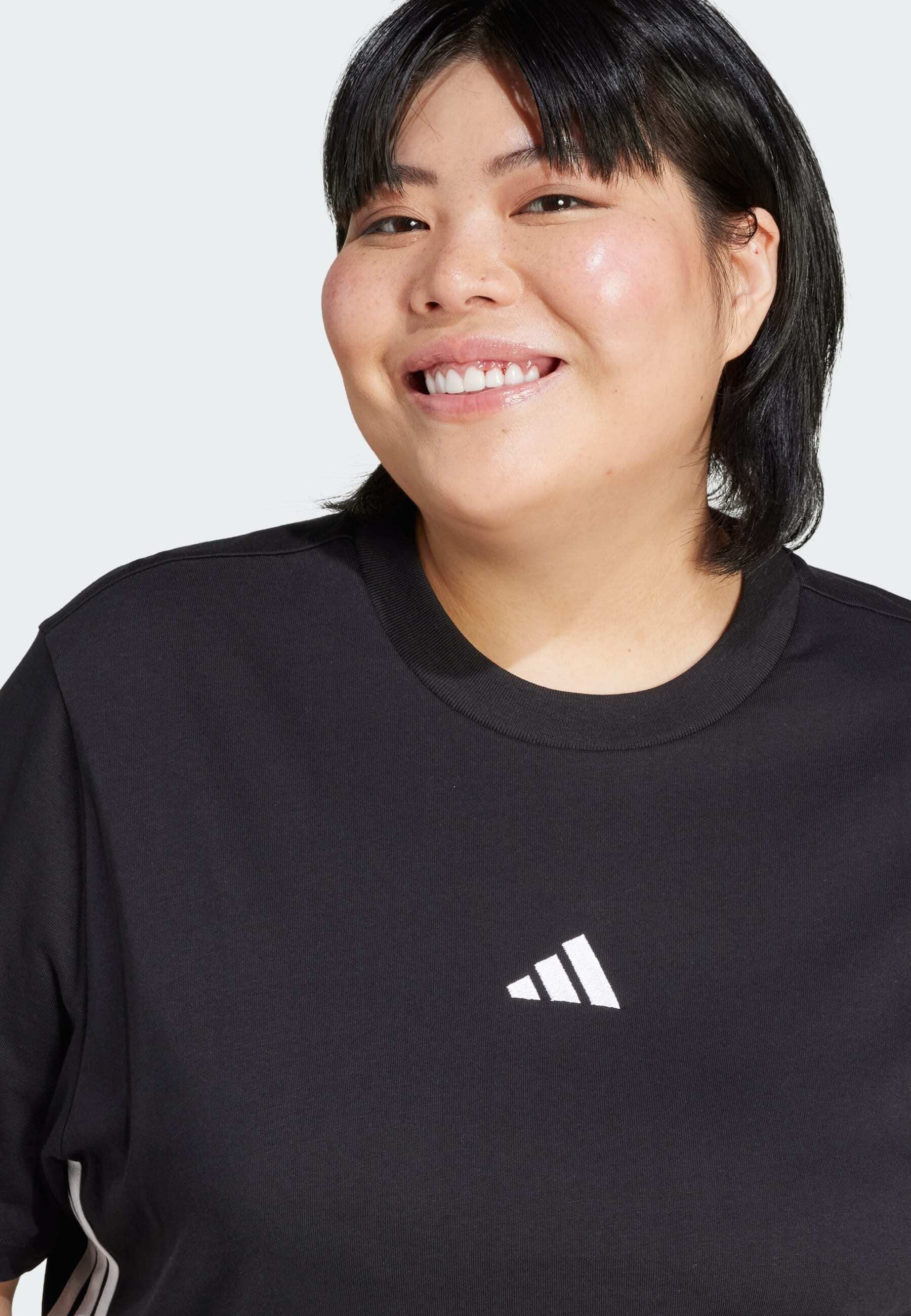 adidas Sportswear WS SJ T INC - T-shirt met print - zwart wit