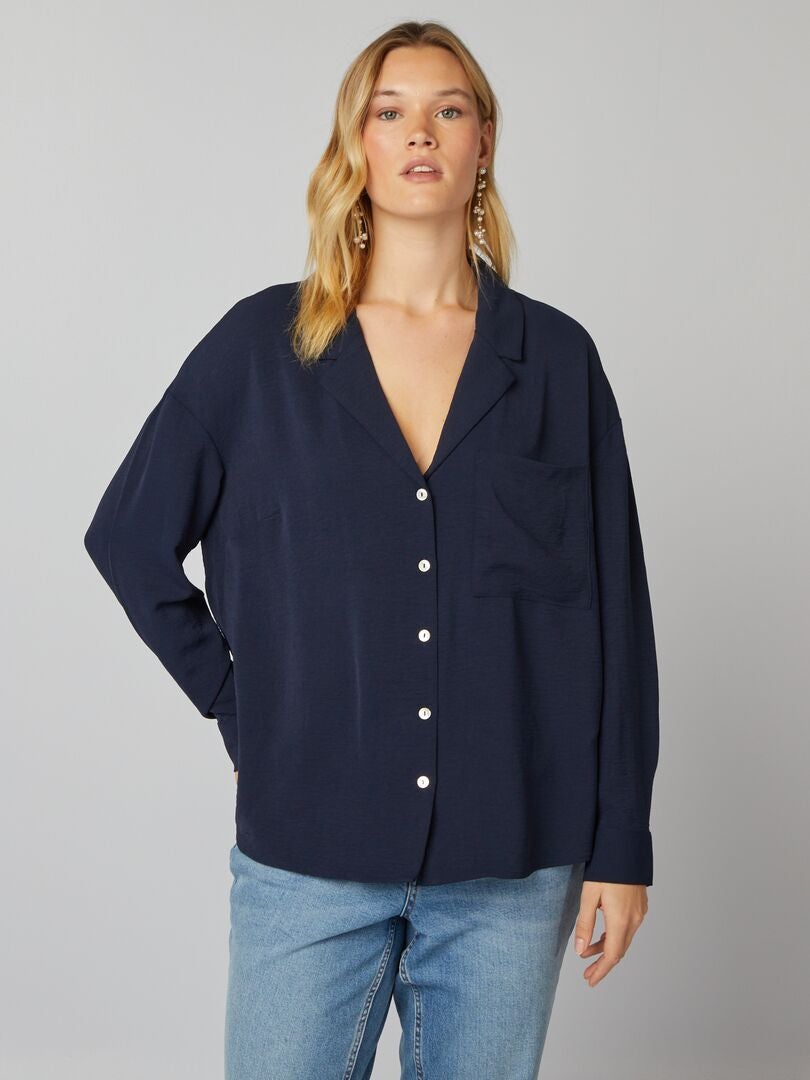 Camisa macia - AZUL