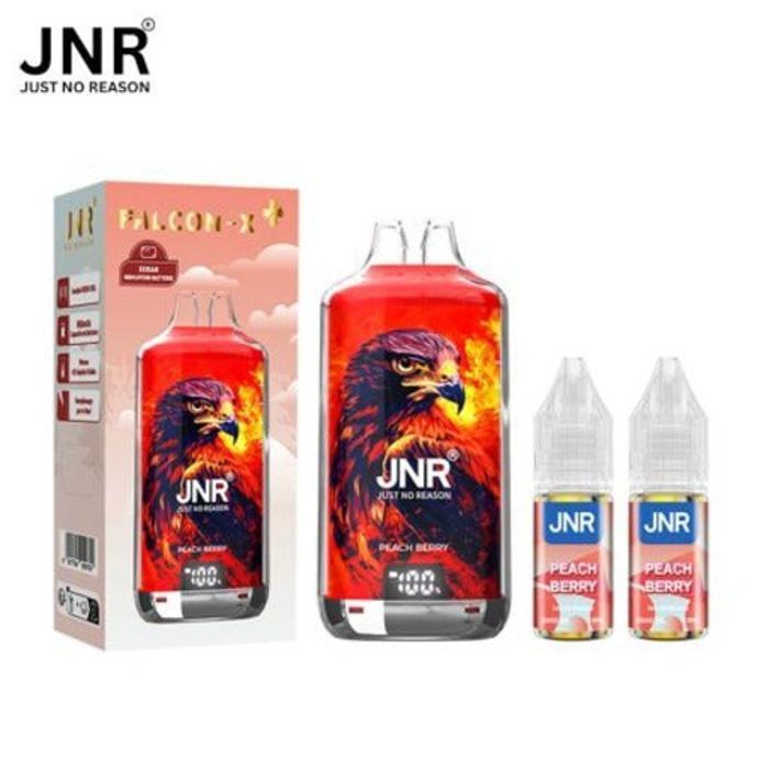 JNR - Kit Peach Berry 28000 puffs 2X10ml - Falcon-X +