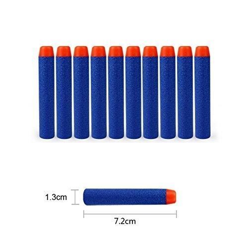 200 st refills/bollar/pilar för Nerf N-Strike Elite Series Blasters leksakspistol, utomhusspel