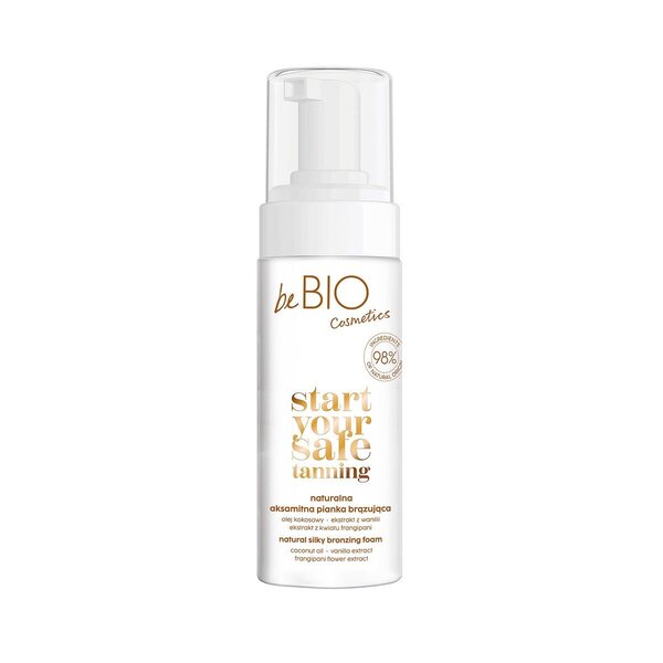 beBIO Silky Bronzing Foam - Begin veilig met bruinen 150 ml