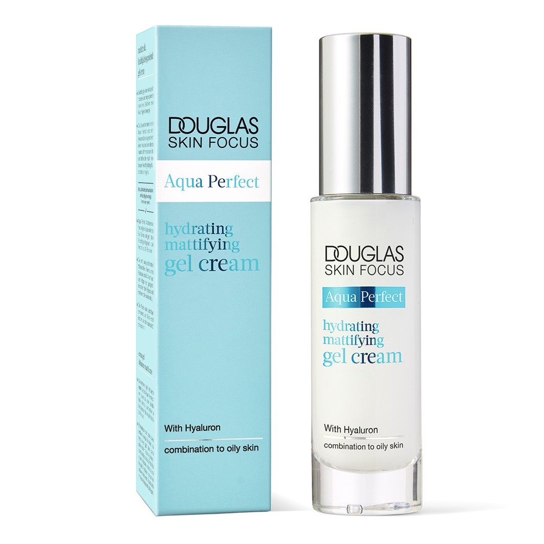 Douglas Collection Gesichtscreme Skin Focus Aqua Perfect Feuchtigkeitsspendende, mattierende Gelcreme - 50 ml