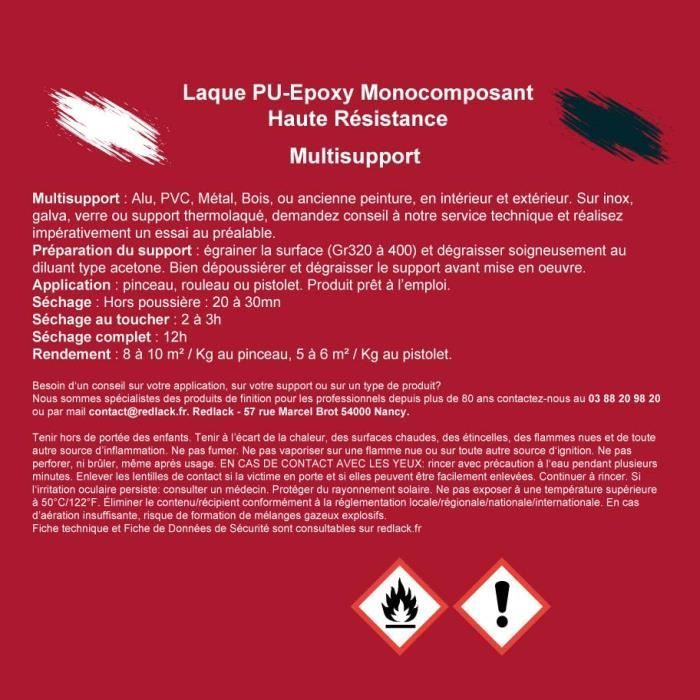 Redlack Paint RAL 6007 Gloss Multi-Surface 1L