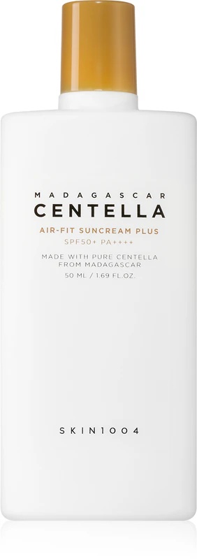 SKIN1004 Madagaskaras Centella Air-Fit Suncream Plus minerālu aizsargkrēms jutīgai ādai SPF 50+