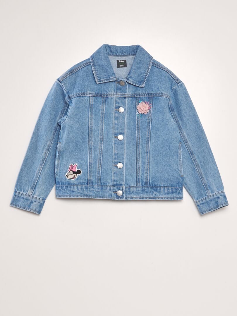Jaqueta jeans 'Minnie' - AZUL