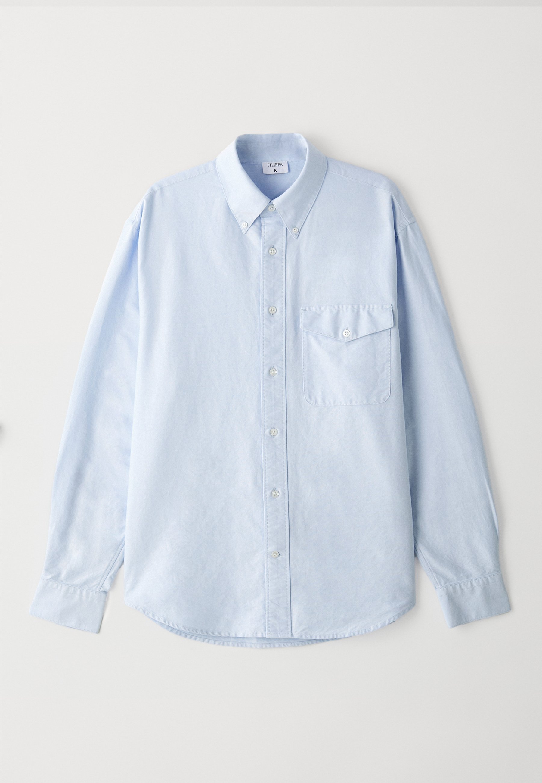 Filippa K OXFORD - Skjorte - lyseblå