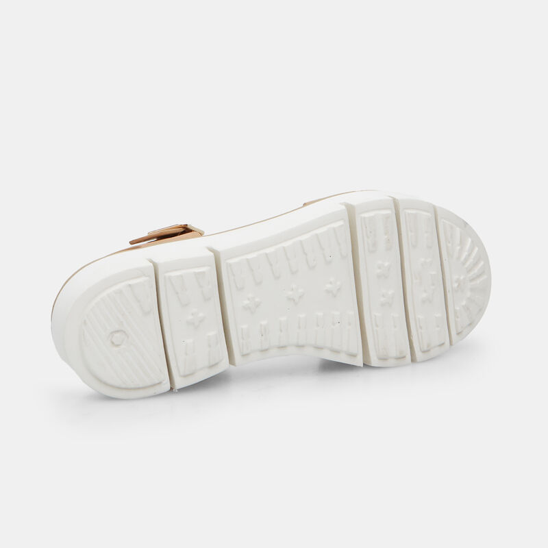 Sandalo da donna z platformą suola 4 cm
