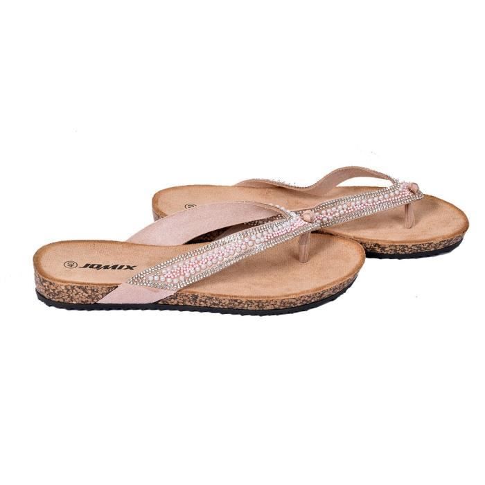 Infradito da donna - PREMIUM - SD2120 Rosa - Comode e leggere - Suola morbida al tatto