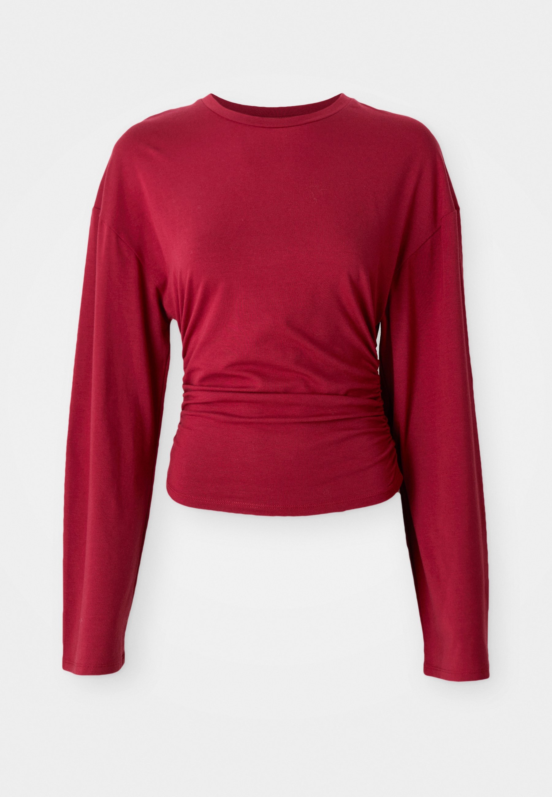 Gina Tricot SOFT TOUCH WIDE SLEEVE - Haut à manches longues - rot