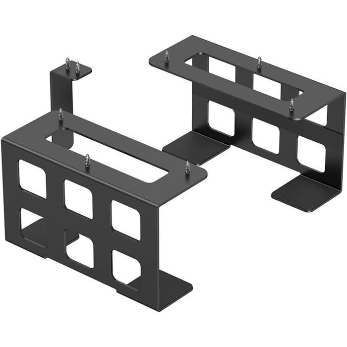 Soporte de pared universal para debajo de la mesa, compatible con proyectores de la serie S, mini PC, TV Box, router, marco de acero inoxidable.