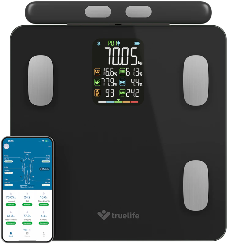 Balança de banheiro TrueLife FitScale W8